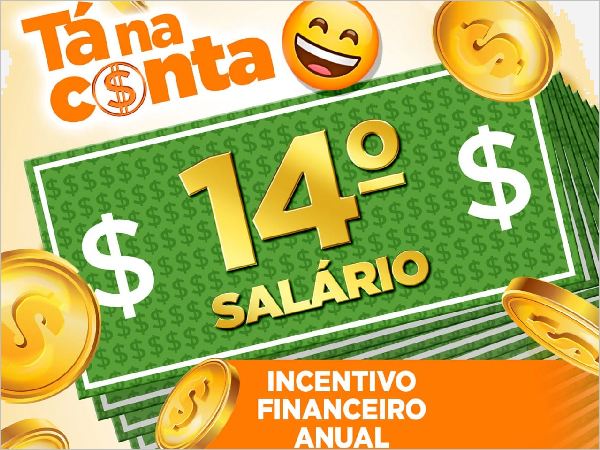 Ta na conta - 14º salário - Incentivo financeiro Anual para os Agentes Comunitários de Saúde