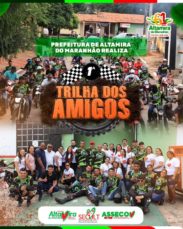 I Trilha dos Amigos marca início das comemorações festivas dos 61 anos de Altamira-MA