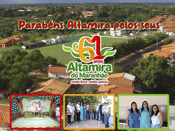Festa em comemoração ao aniversário de Altamira-MA