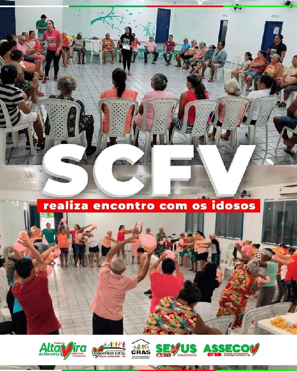 SCFV realiza encontro com idosos